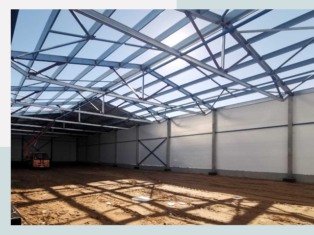 Строительство сенохранилищ в Норильске