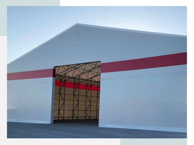 Быстровозводимые ангары в Норильске