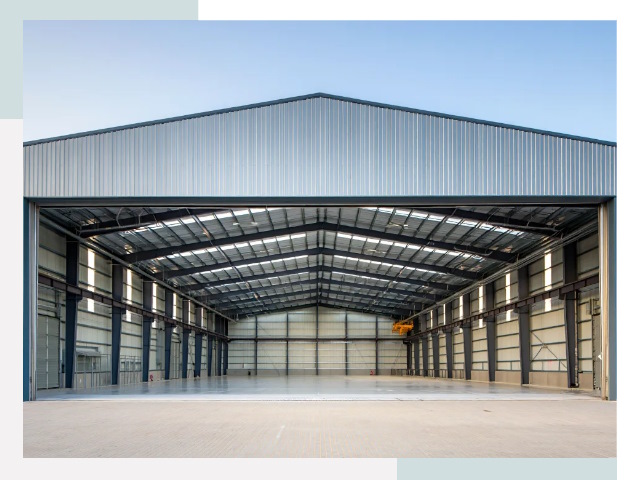 Большие ангары в Норильске