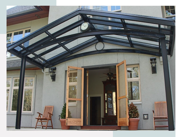 Козырьки металлические в Норильске