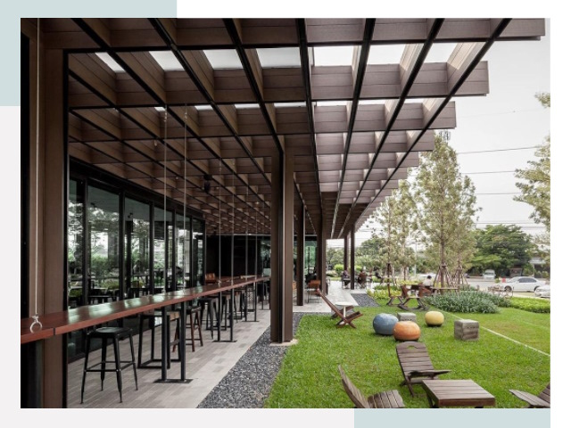 Летние веранды для кафе в Норильске