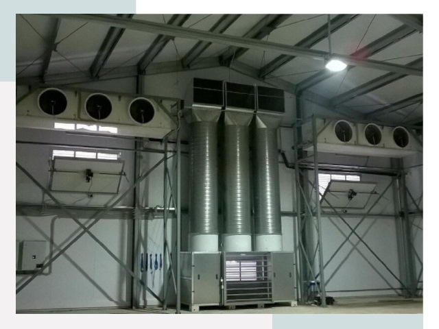 Инженерные системы для ангаров в Норильске